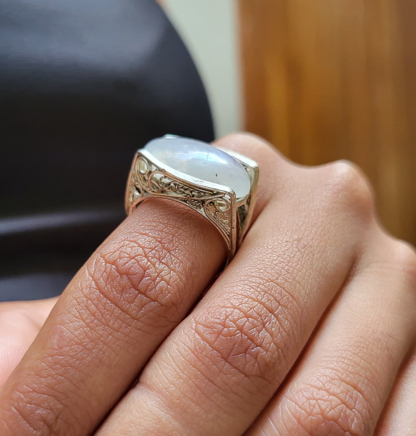 Anillo Piedra Luna